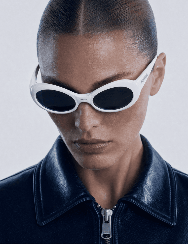 An editorial portrait exploring light, texture and styling
